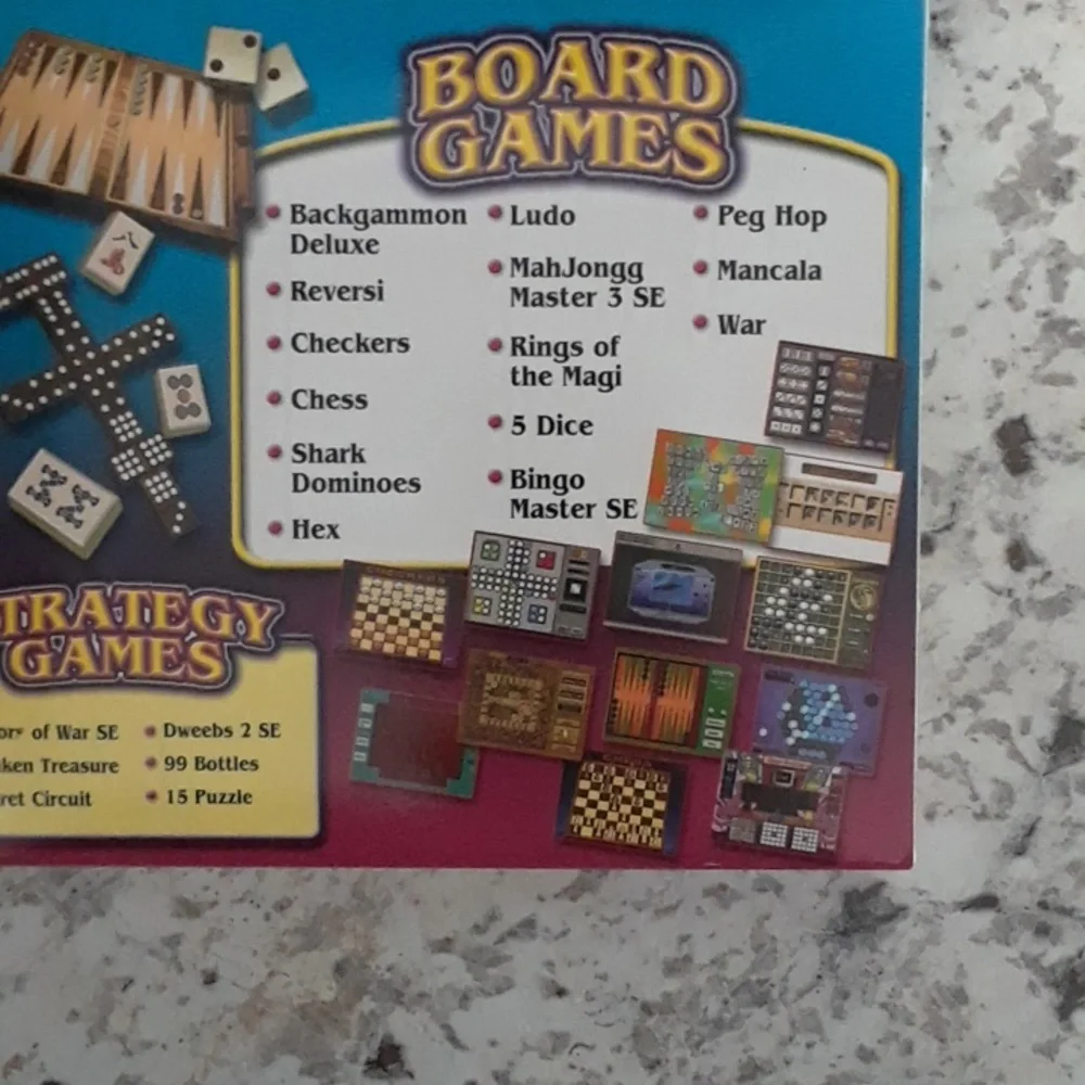 PC Games-Card and Board Games + TV Tycoon New and Sealed Vintage
